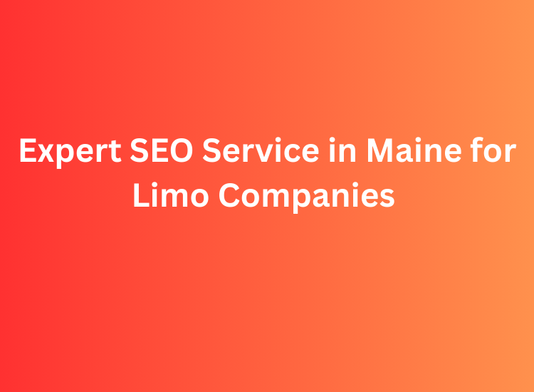 Expert SEO Service in Maine for Limo Companies