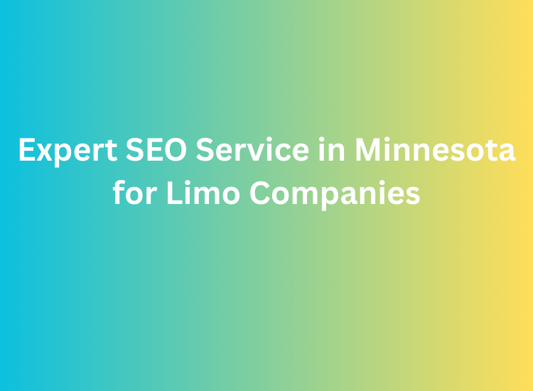 Expert SEO Service in Minnesota for Limo Companies