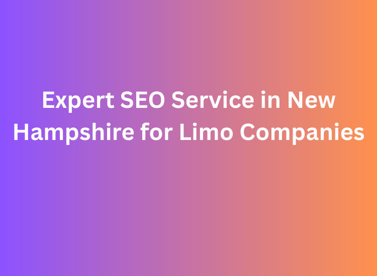 Expert SEO Service in New Hampshire for Limo Companies