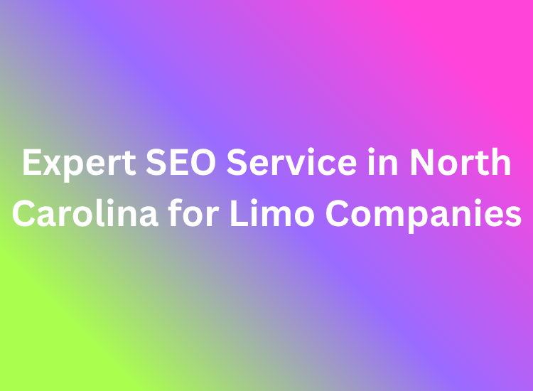 Expert SEO Service in North Carolina for Limo Companies