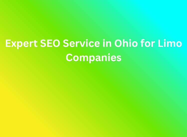 Expert SEO Service in Ohio for Limo Companies