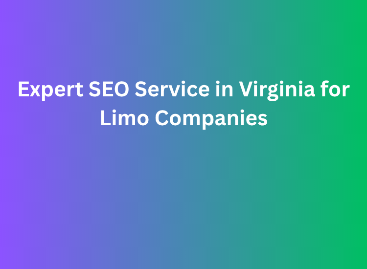Expert SEO Service in Virginia for Limo Companies