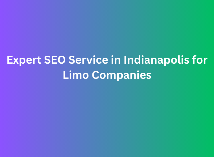 Expert SEO Service in Indianapolis for Limo Companies